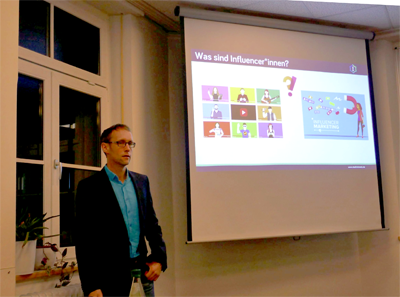 Instagram & Co. Der Medienpädagoge Björn Friedrich nahm die Rollenvorbilder von Influencern unter die Lupe.